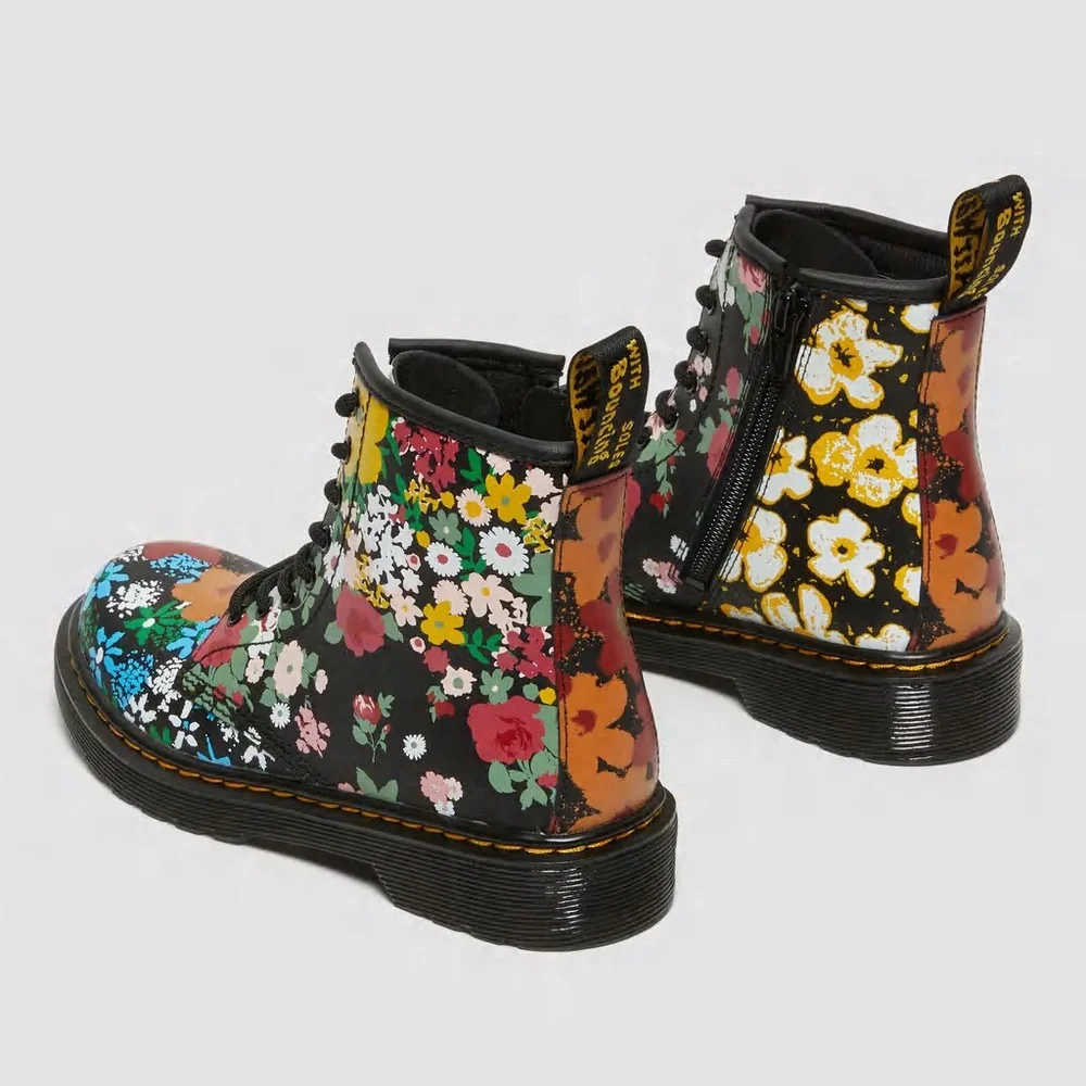 Like NEW Floral Dr. Martens